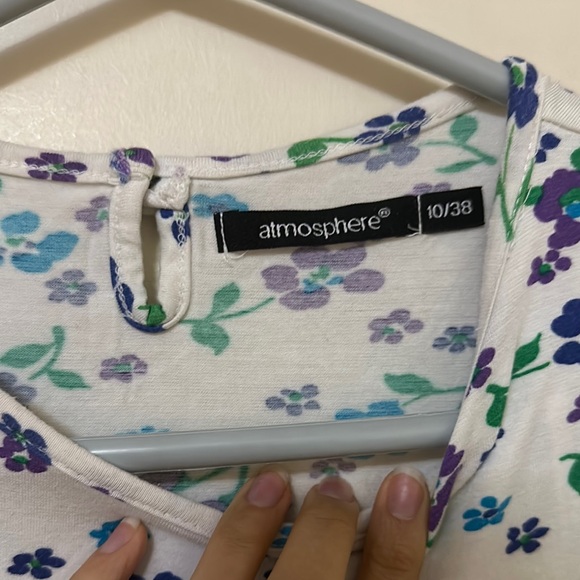 Ruffled Tiered Babydoll Dress Multicolored - Picture 2 of 3